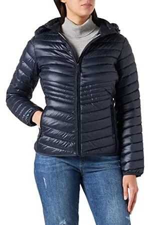 TOM TAILOR Damen Lightweight Steppjacke mit Kapuze 1029206, , 3XL