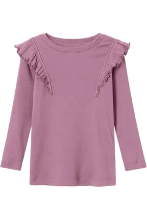 NAME IT Mädchen Nmfnilla XSL Top Langarmshirt, , 98 EU