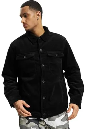 Brandit Corduroy Jacket, Farbe: black, Größe: XL