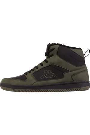 Kappa Unisex Stylecode: 243374 Lineup Fur Sneaker, Army Black, 43 EU