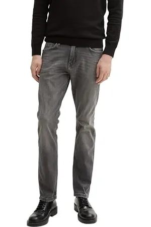TOM TAILOR Marvin Straight Jeans, mid Stone wash Denim, 30/32