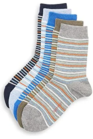 ESPRIT Unisex Kinder Multi Stripe 5-Pack Socken Nachhaltige Biologische Baumwolle dünn gemustert 5 Paar