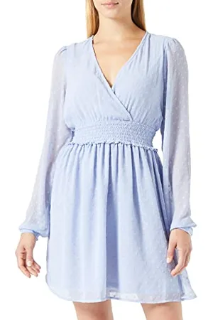 ONLY Damen Onlella Lyng Ls Dress Wvn Cs, , S
