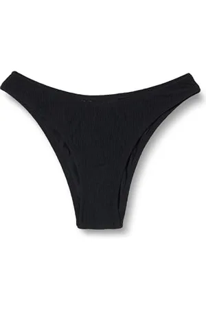 Champion Damen Legacy Icons Swimwear W-Stretch Light Crinkle Nylon Bottom Bikini-Unterteile, , L
