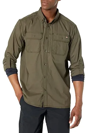 Dickies Herren Duratech Ranger Ripstop Shirt Hemd mit Button-Down-Kragen, , XL