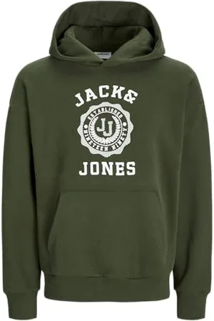 JACK & JONES Herren Hoodie Kapuzenpullover JJVICTO Sweat Hood 12256815, ,L