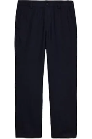 Sisley Mens Trousers 4AGHSF042 Pants, Blue, 40