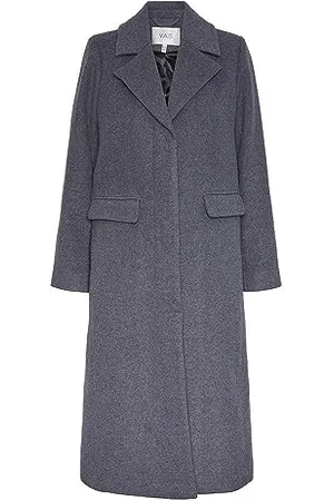 Y.A.S Y.A.S Damen LIMA LS Wool Mix Coat S. NOOS Wollmantel, , L