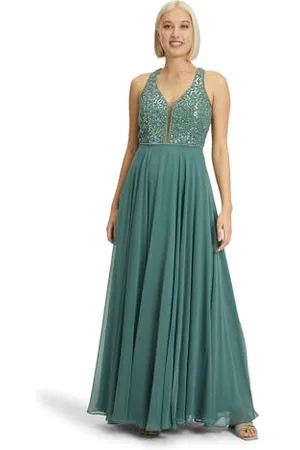 Vera Mont Damen Abendkleid mit Pailletten, , 44