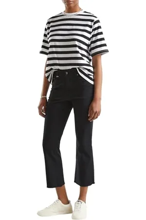 Benetton Damen Pants Hose 46qrde010 Jeans, , 26, 50
