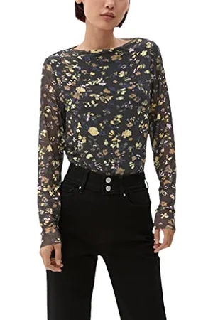 QS by s.Oliver Damen 2122841 Langarmshirt, , 38 EU