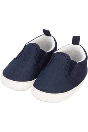 Sterntaler Babyschuh Farbmix für Jungen aus Kunstleder und Canvas - Schuhe mit aufgenähter rutschfester Sternensohle - Baby Schuhe aus hochwertigem Material - , 20