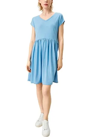 QS by s.Oliver S.Oliver Damen 510.20.204.20.200.2122365 Kleid, , L EU