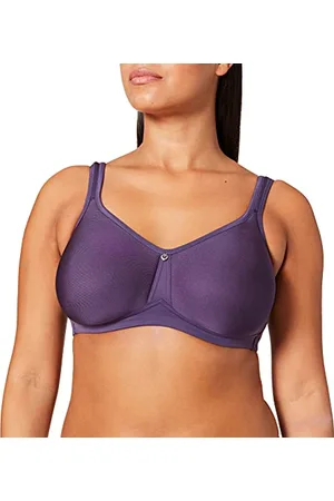 Susa Damen Catania Gepolsterter BH, Purple, 100C
