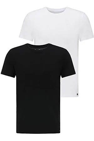 Lee Mens Twin Pack Crew T-Shirts, 4XL