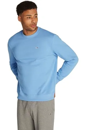 Tommy Hilfiger Herren Sweatshirt Regular Flag ohne Kapuze, , XS