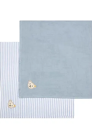 Steiff Unisex Baby set luiers Mullwindel 2er Pack GOTS, , Einheitsgröße EU