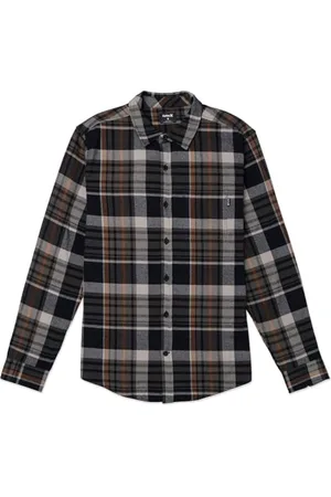 Hurley Herren Portland Organic Flannel Ls Hemd, , L