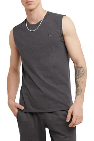 Champion Herren Hemd Klassisches Jersey Muscle T-shirt, , M