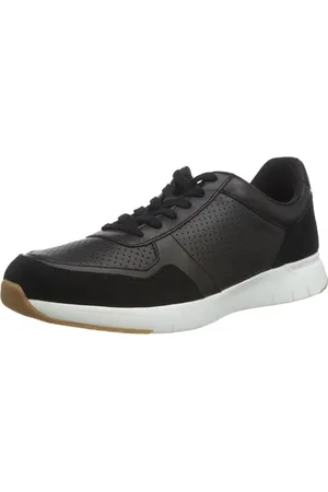 FitFlop Herren ANATOMIFLEX Mens Leather-Mix Sneakers Sneaker, , 44 EU