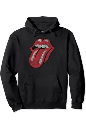 The Rolling Stones Zunge im Used-Look Pullover Hoodie