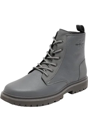 Calvin Klein Calvin Klein Herren Mid Boot Stiefel Eva Laceup zum Schnüren, Grau (Charcoal Grey), 42