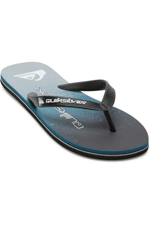 Quiksilver Herren Molokai Art Sandale, Black/Blue/Grey, 39 EU