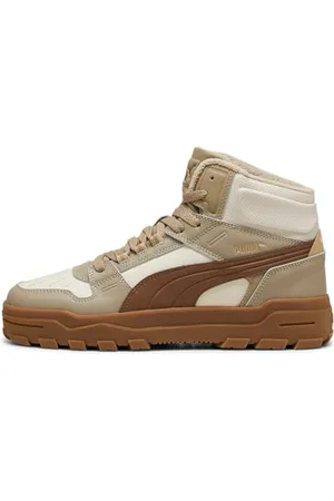 PUMA Unisex Rebound Abrupt WTR Sneaker, Alpine Snow-Haute Coffee-Oak Branch, 38 EU