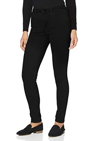 ESPRIT Damen Hose 990ee1b306, Schwarz, 32