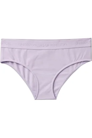 Benetton Damen Slip 3OP81S00T Funktionsunterwäsche, , XS
