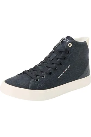 Tommy Hilfiger Herren Vulcanized Sneaker Summer Schuhe, Blau (Desert Sky), 40