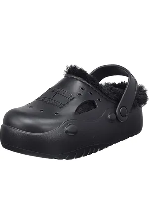 Tommy Hilfiger Damen Hausschuhe Freedom Mule Plüsch, (Black), 35/36