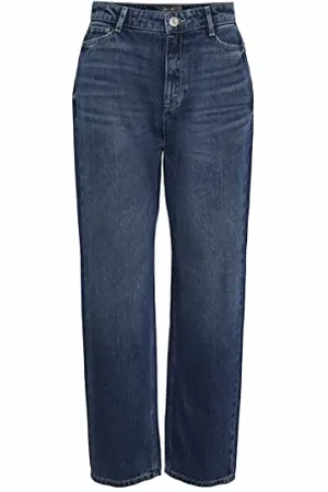 Noisy May Damen NMBROOKE NW Ankle Slim DAD MB Jeans, , Normal