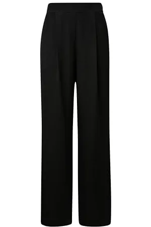 QS by s.Oliver Damen 2145167 Satin Hose, Wide Leg, , 38