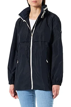 Tommy Hilfiger Damen Windbreaker Jacke mit Kapuze, , S