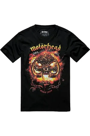 Brandit Motörhead T-Shirt Overkill, Farbe: Black, Größe: S