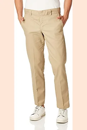 Dickies Herren, Arbeitshose, enge Passform, konisches Bein, WÜSTENSAND, 32W / 30L
