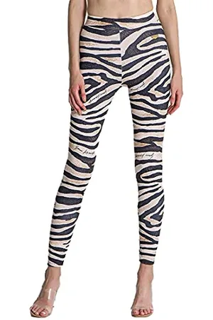 Gianni Kavanagh Damen Multicolor Tiger Leggings, , L