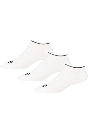 Lee Unisex Knöchelsocken, Herren- und Damen-Designer-Baumwollsocken in | Niedrig geschnittene Designer-Marken-Trainer-Einlagen aus Baumwollmischung - Größe 4-5,5, Dreierpack