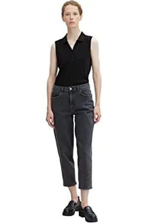 TOM TAILOR Damen High Waist Barrel Mom Jeans 1032662, , 28W / 28L