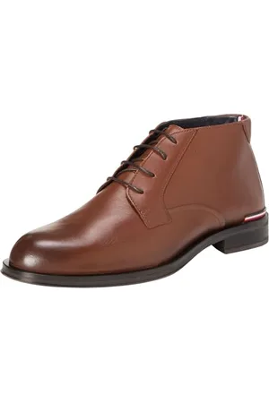 Tommy Hilfiger CORE RWB HILFIGER LTH L BOOT ( Niedrige Stiefel Herren, Braun (Winter Cognac), 42 EU
