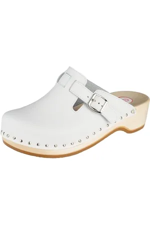 Berkemann Unisex Riemen-Toeffler Pantoletten, Weiß (weiß 100), 38 EU
