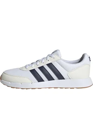 adidas Unisex Run 50s Shoes Schuhe, Cloud White/Shadow Navy/Off White, 46 EU