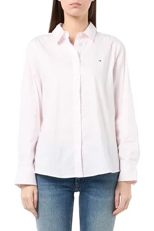 Tommy Hilfiger Damen ESS POPLIN Regular WW0WW44084 L/S Shirt, , 36