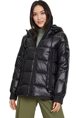 Betty Barclay Damen 7348/1562 Jacke Daune, Black, 44