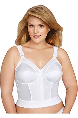 Exquisite Form Damen 5107530 Langer Vorderverschluss BH, Undurchsichtige, , 85D