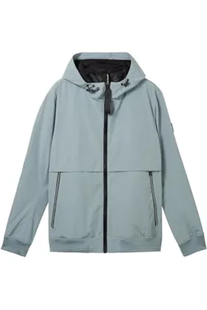 TOM TAILOR Herren Windbreaker Blouson Jacke mit Kapuze, , M