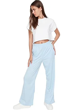 Trendyol Damen^Damen Herren Loungewear Mittlerer Bund Regular Jogginghose Sweatpants, , S
