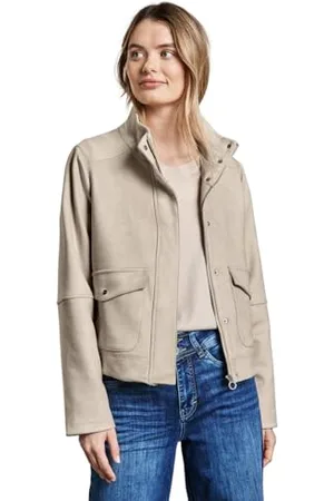 Street one Damen A212366 Kurze Velours-Jacke, , 42