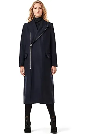 G-Star RAW Damen Captain Wool Mantel, , L